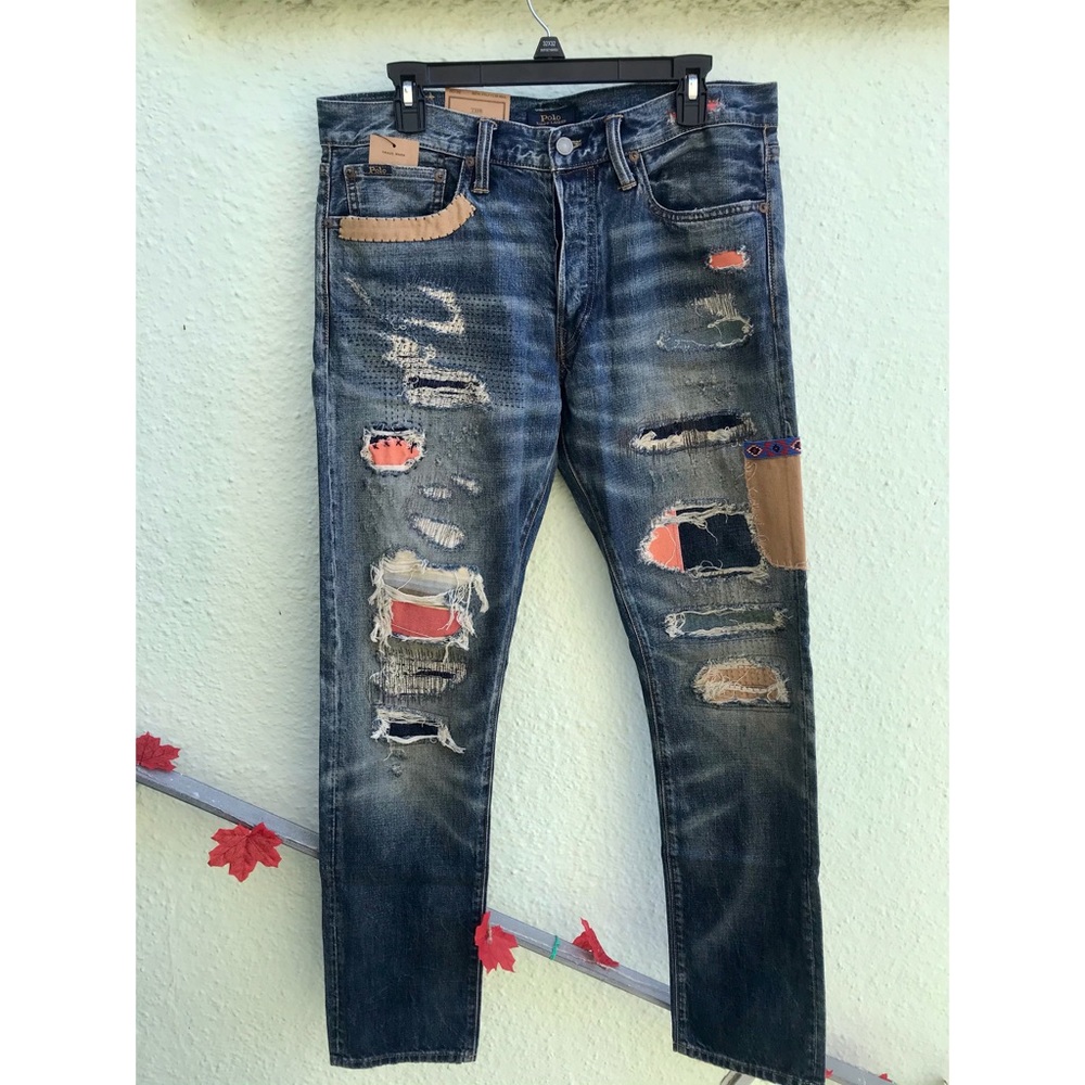 SOLD Polo Ralph Lauren Distressed Jeans